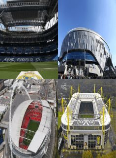 Iconic football stadiums 1