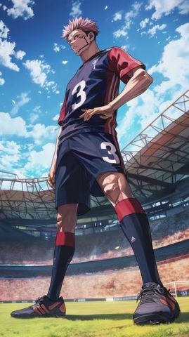 Sukuna x footballer