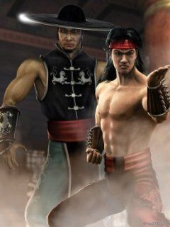 Motal kombat 5. u can on bluetoth with freind to conect