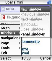 Opera Mini multi-win