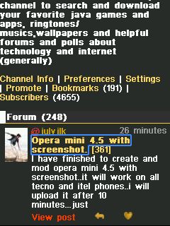Opera Mini 4 480828277713
