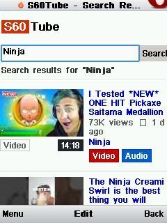 Opera mini 4.5 with screenshot