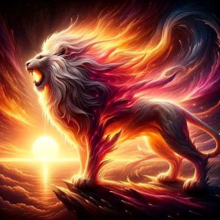 The_roar_sun_lion. by uniquegeegames substribe for more