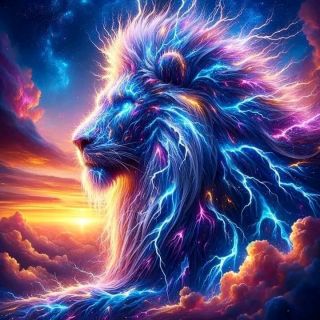 Electric lion