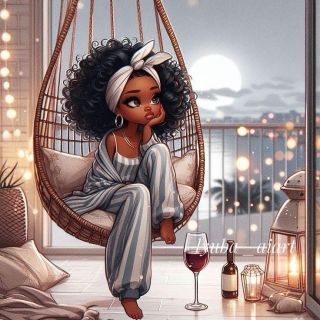 Ai girl in home