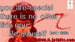 Be yourself