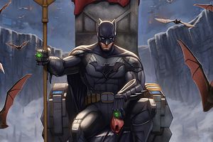 batman throne king