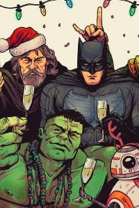 superheroes celebration